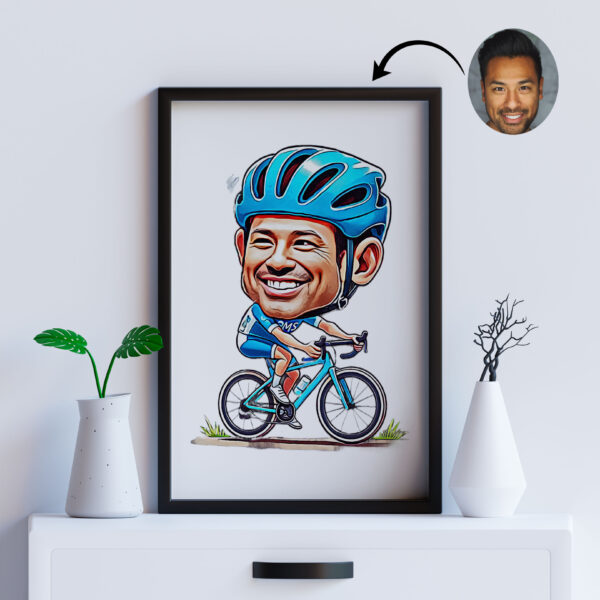 Custom Bike Cartoon Drawing Characters - Image 4